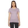 American Apparel Women's Mauve Fine Jersey Short-Sleeve T-Shirt