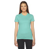 American Apparel Women's Mint Fine Jersey Short-Sleeve T-Shirt