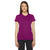 American Apparel Women's Raspberry Fine Jersey Short-Sleeve T-Shirt