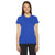 American Apparel Women's Royal Blue Fine Jersey Short-Sleeve T-Shirt