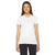 American Apparel Women's White Fine Jersey Short-Sleeve T-Shirt