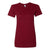 American Apparel Women's Cranberry Fine Jersey Short Sleeve T-Shirt