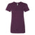 American Apparel Women's Eggplant Fine Jersey Short Sleeve T-Shirt