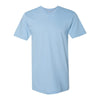 American Apparel Women's Light Blue Fine Jersey Short Sleeve T-Shirt