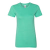 American Apparel Women's Mint Fine Jersey Short Sleeve T-Shirt