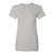 American Apparel Women's New Silver Fine Jersey Short Sleeve T-Shirt