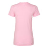 American Apparel Women's Pink Fine Jersey Short Sleeve T-Shirt