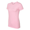 American Apparel Women's Pink Fine Jersey Short Sleeve T-Shirt