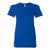 American Apparel Women's Royal Blue Fine Jersey Short Sleeve T-Shirt