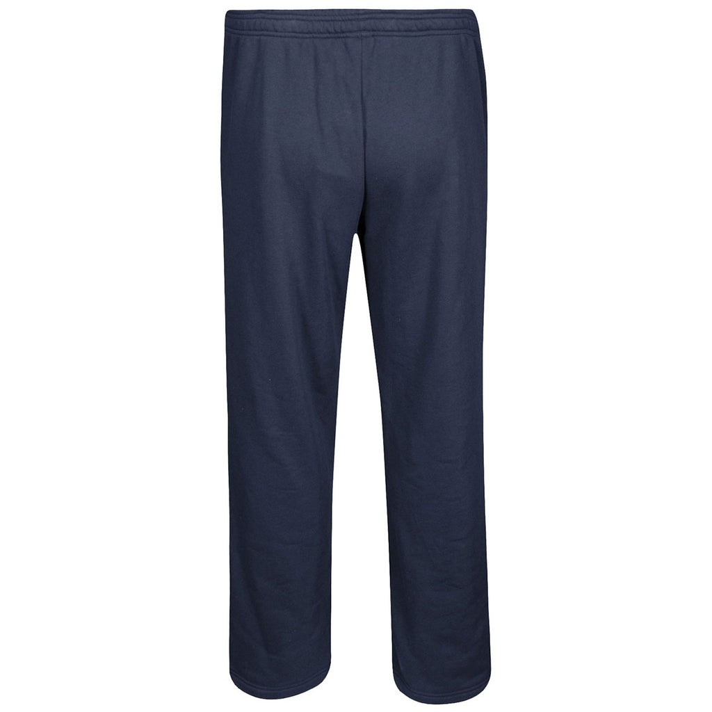 adidas Men's Collegiate Navy/White Fleece Pant