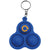 Universal Source Blue Pop 3 Bubbles Keychain