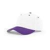 Richardson White/Purple On-Field Combination Pro Twill Snapback