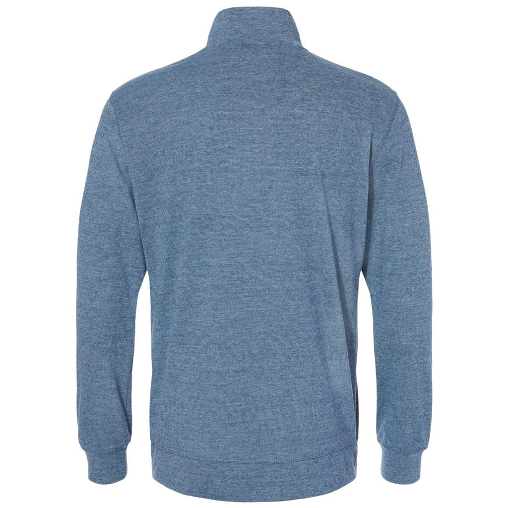 Weatherproof Men's Blue Vintage Microstripe Quarter-Zip Pullover