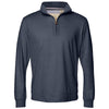 Weatherproof Men's Navy Vintage Microstripe Quarter-Zip Pullover