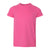 American Apparel Youth Fuchsia Fine Jersey Short Sleeve T-Shirt