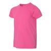 American Apparel Youth Fuchsia Fine Jersey Short Sleeve T-Shirt