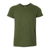 American Apparel Youth Olive Fine Jersey Short Sleeve T-Shirt