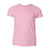 American Apparel Youth Pink Fine Jersey Short Sleeve T-Shirt