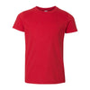 American Apparel Youth Red Fine Jersey Short Sleeve T-Shirt