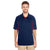 Holloway Men's Navy/Scarlet Avenger Short-Sleeve Polo