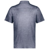 Holloway Men's Navy Heather Electrify Coolcore Polo