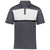 Holloway Men's Carbon/White Prism Bold Polo