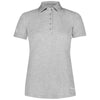 Holloway Women's Athletic Grey Heather Electrify Coolcore Polo