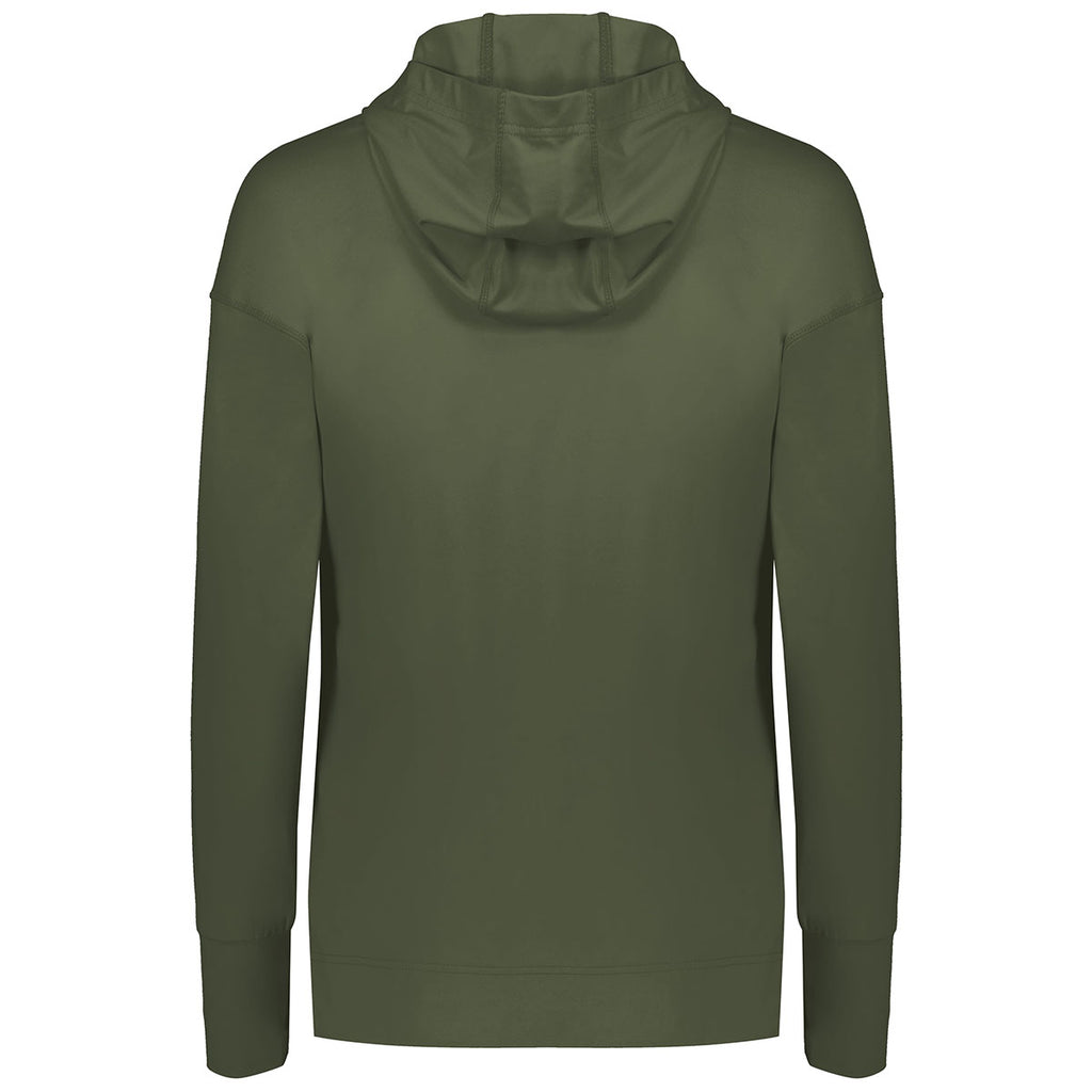 Holloway Women's Olive Ventura Soft Knit Hoodie