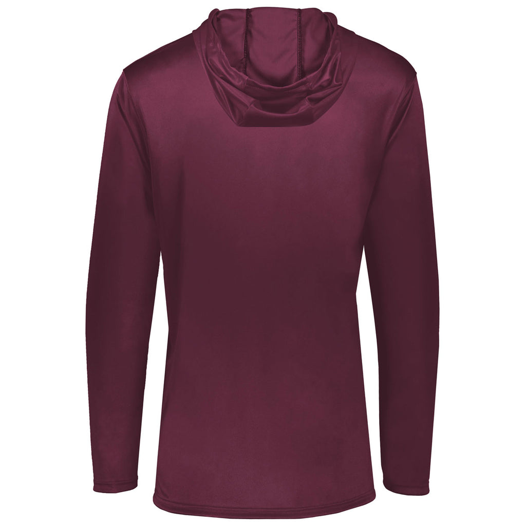 Holloway Men's Maroon Momentum Hoodie