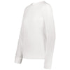 Holloway Women's White Momentum Team Fleece Crew