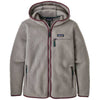 Patagonia Women's Feather Grey Retro Pile Fleece Hoody