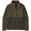 Patagonia Women's Basin Green Reclaimed Fleece Pullover