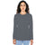 American Apparel Women's Asphalt Fine Jersey Classic Long Sleeve