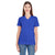 American Apparel Women's Lapis Fine Jersey Short Sleeve V-Neck