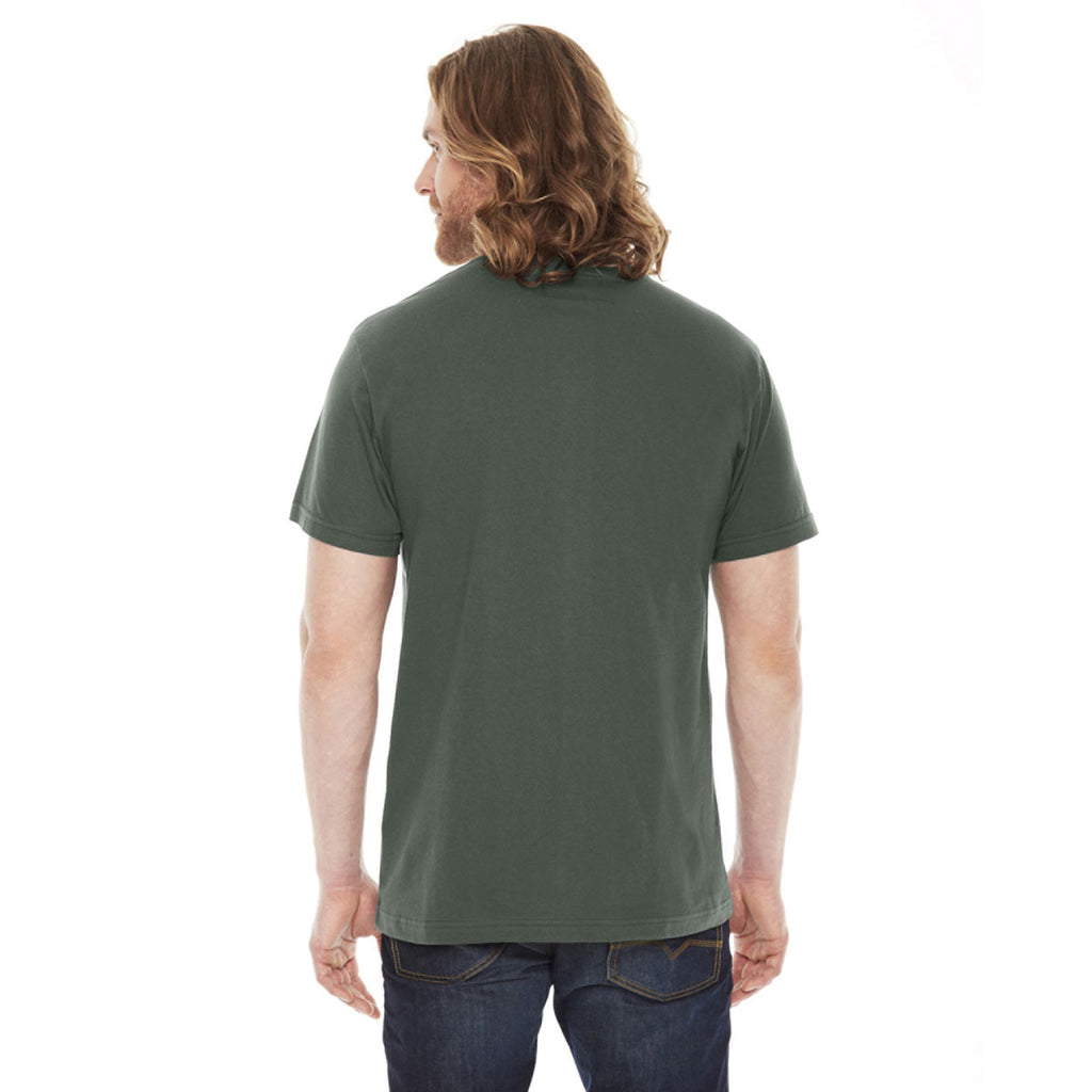 American Apparel Unisex Lieutenant Fine Jersey Pocket Short Sleeve T-Shirt