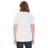 American Apparel Unisex White Fine Jersey Pocket Short Sleeve T-Shirt