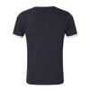 American Apparel Unisex Navy/White Fine Jersey Ringer T-Shirt