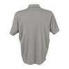 Vantage Men's Dark Grey/Tonal Dark Grey Pro Tonal Block Stripe Polo