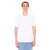 American Apparel Unisex White Fine Jersey Short Sleeve Classic V-Neck