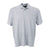 Vantage Men's Grey/White Pro Mini-Gingham Polo