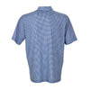 Vantage Men's Navy/White Pro Mini-Gingham Polo