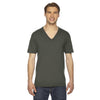 American Apparel Unisex Lieutenant Fine Jersey Short-Sleeve V-Neck