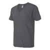 American Apparel Unisex Asphalt Fine Jersey Short Sleeve V-Neck