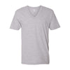 American Apparel Unisex Heather Grey Fine Jersey Short Sleeve V-Neck