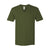 American Apparel Unisex Olive Fine Jersey Short Sleeve V-Neck