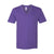 American Apparel Unisex Purple Fine Jersey Short Sleeve V-Neck