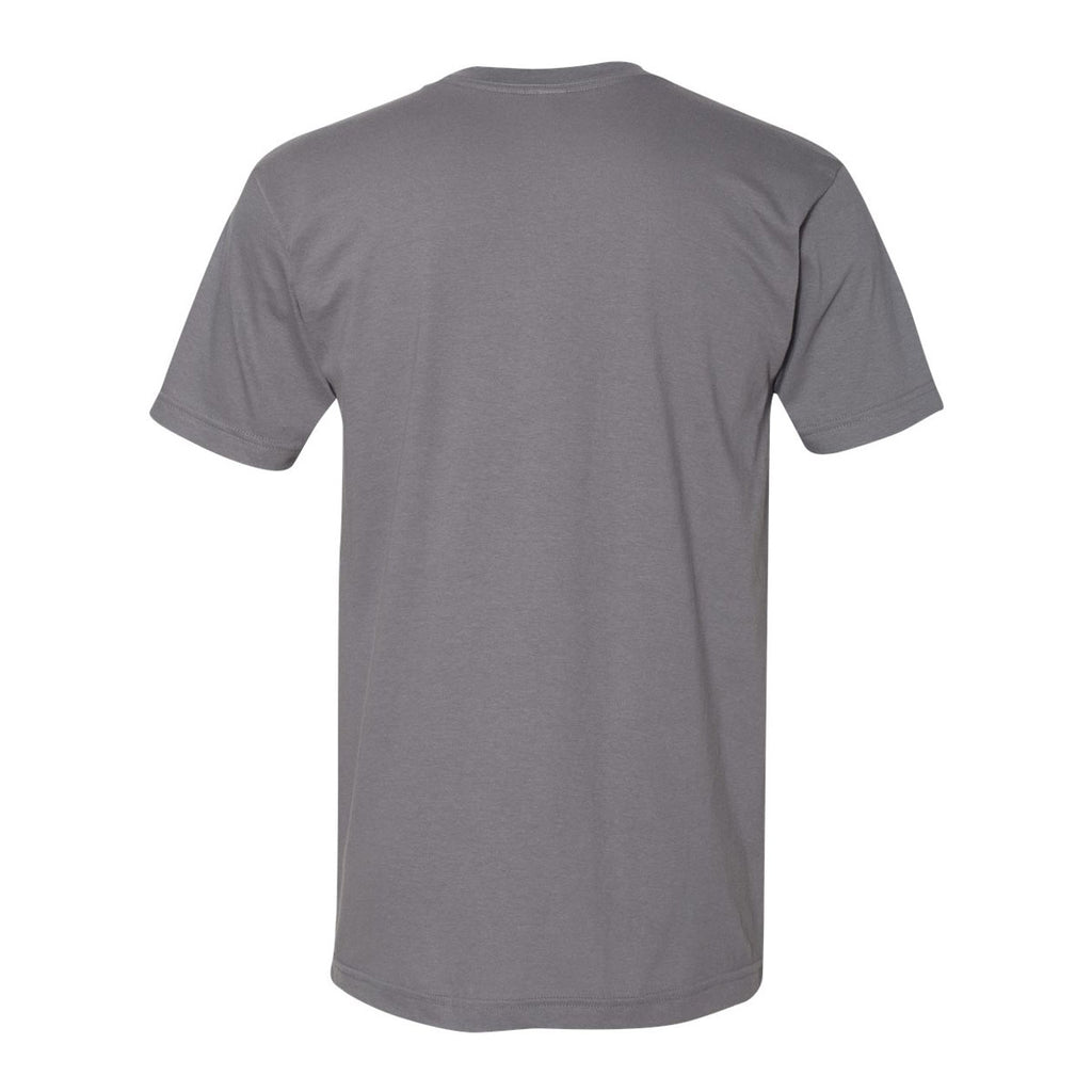 American Apparel Unisex Slate Fine Jersey Short Sleeve V-Neck