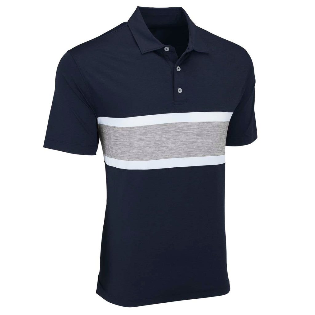 Vantage Men's Navy Pro Banner Polo