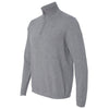 Weatherproof Men's Medium Grey Heather Vintage Cotton Cashmere Quarter-Zip Sweater