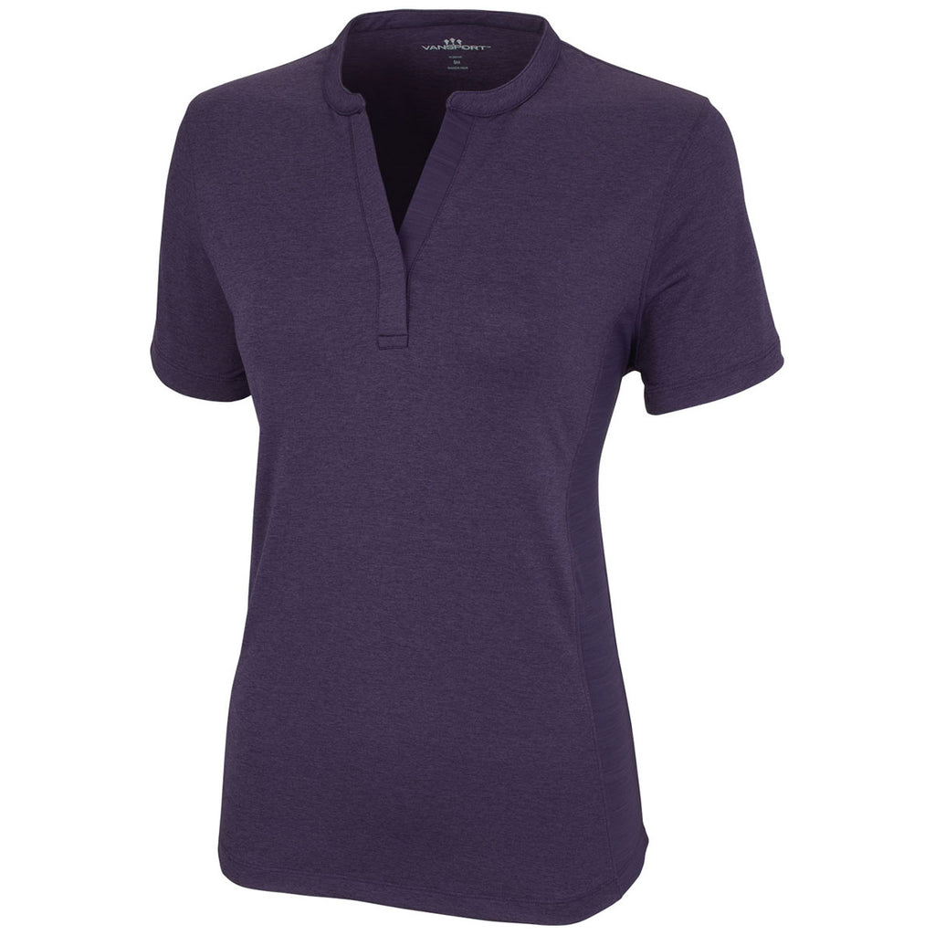 Vansport Women's Deep Purple Pro Horizon Polo